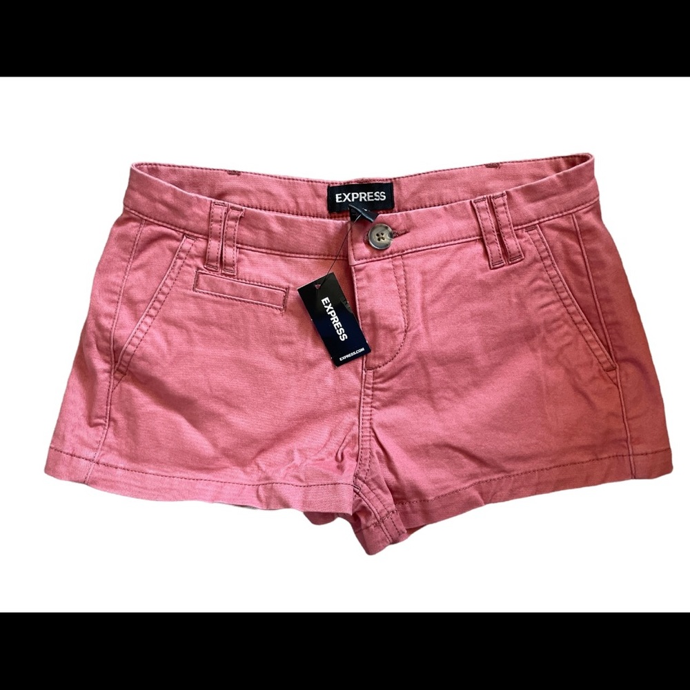 NWT Express Salmon/Pink Shorts - Size 00